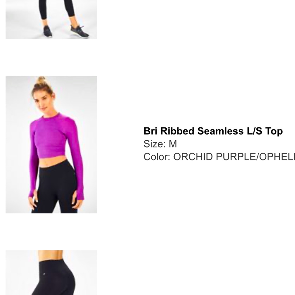 Crop Workout Top